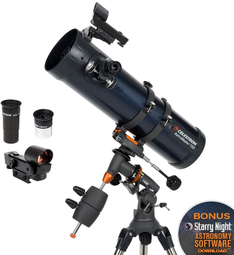 Telescopio Newtoniano Celestro - Telescope Reflector 130 reseña y precio